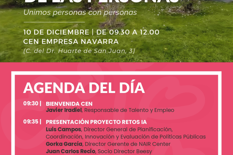 Fotografía del programa de la sesión