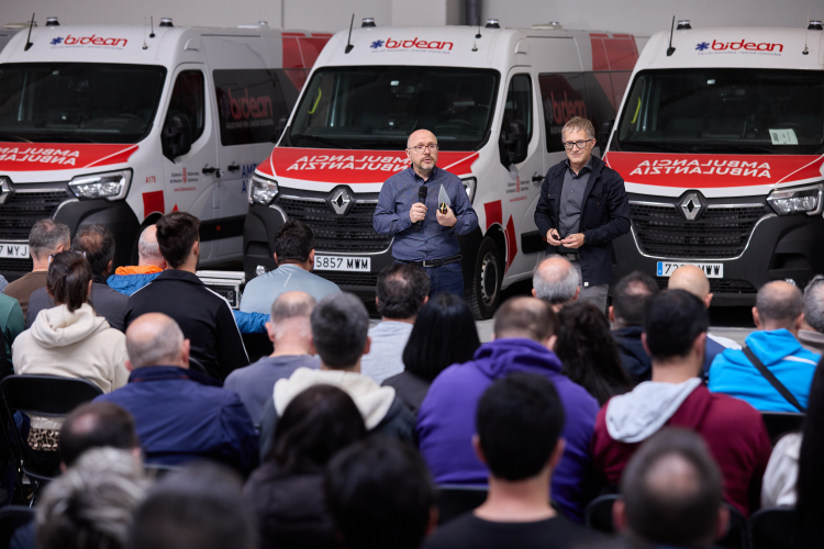 Fotografía de un momento de la presentación