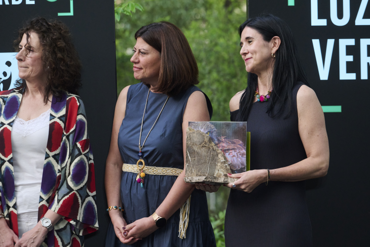 Fotografía de la entrega de premios