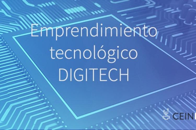Fotografía del cartel promocional del programa Digitech