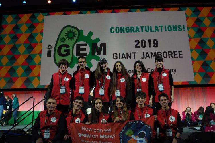 El equipo Navarra Biogalaxy, impulsado desde Planeta STEM de Planetario, premiado en el encuentro iGEM en Boston