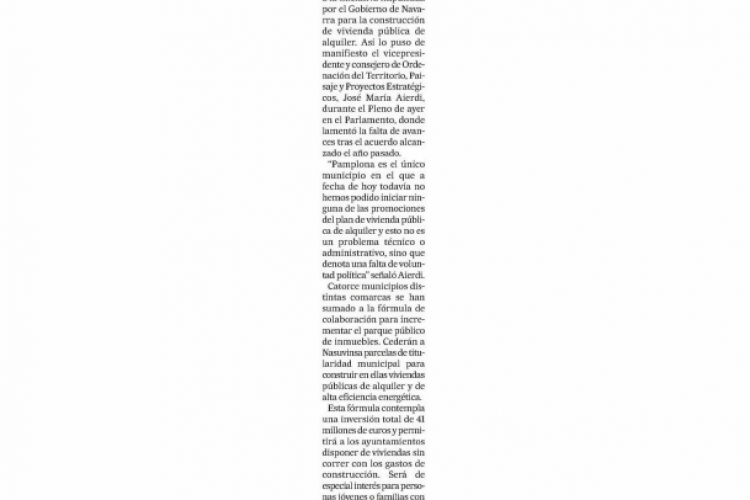 Fotografía del pantallazo de la noticia en la edición impresa del Diario de Noticias 
