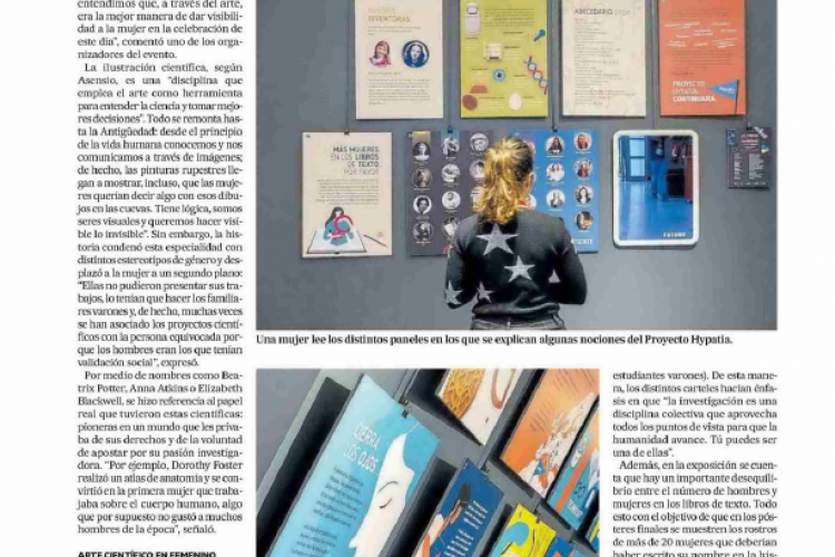 Fotografía del pantallazo de la noticia en la edición impresa del Diario de Noticias