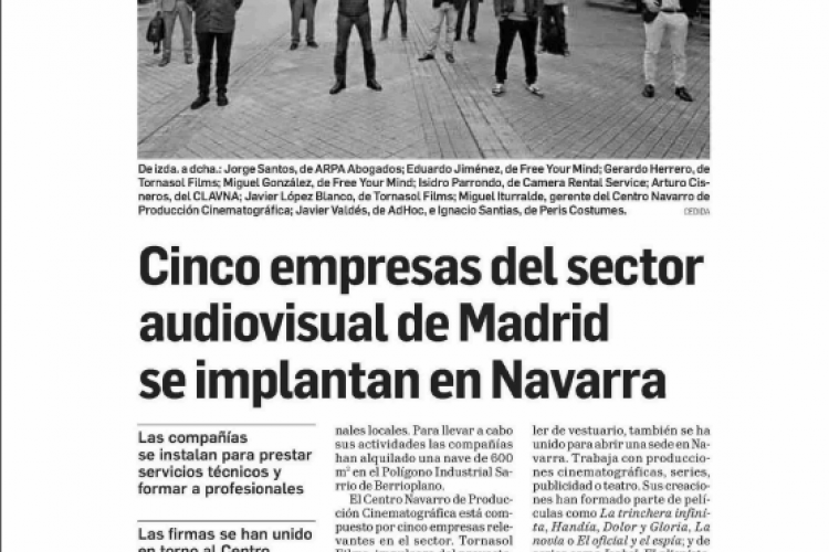 Fotografía de la noticia en la edición impresa