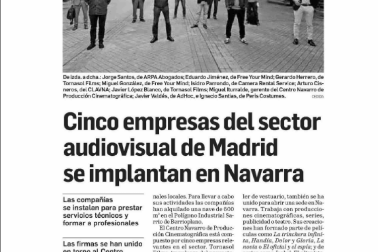 Fotografía de la noticia en la edición impresa