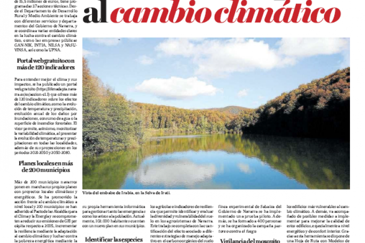Fotografía del pantallazo de la noticia impresa en Diario de Noticias