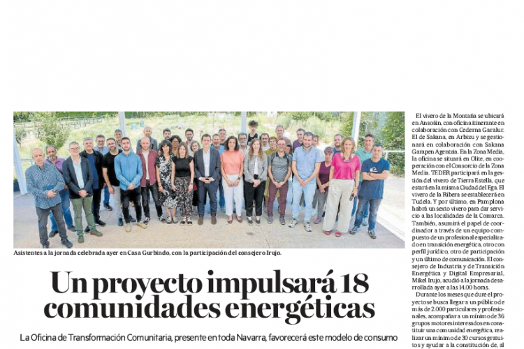 Fotografía del pantallazo de la noticia en la edición impresa de Diario de Noticias