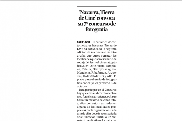 Fotografía del pantallazo de la noticia en la edición impresa de Diario de Noticias
