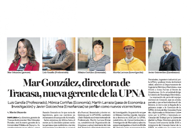 Fotografía del pantallazo de la noticia en la edición impresa de Diario de Noticias 