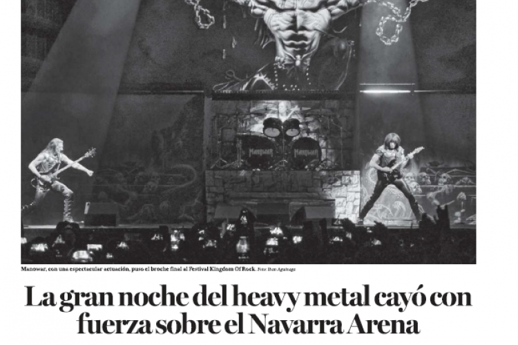 Fotografía del pantallazo de la noticia en la edición impresa de Diario de Noticias