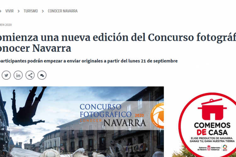 Noticia online del Diario de Navarra