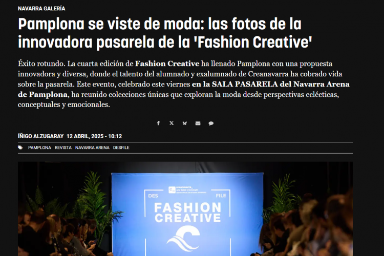 Fotografía del pantallazo de la noticia en la edición online de Ok Diario