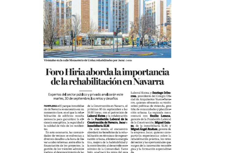 Fotografía del pantallazo de la noticia en la edición impresa del Diario de Noticias
