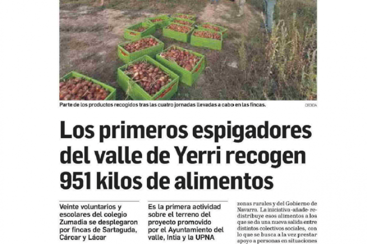 Noticia en la edición impresa del Diario de Navarra