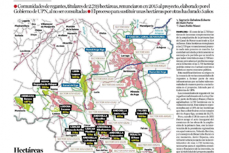 Noticia en la edición impresa del Diario de Noticias