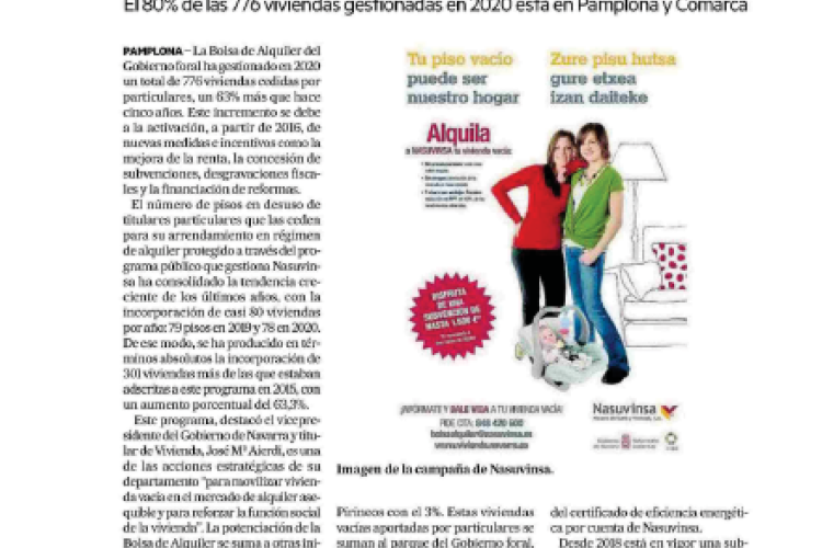 Fotografía del pantallazo de la noticia en la edición impresa del Diario de Noticias