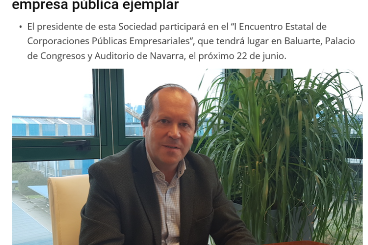 Fotografía del pantallazo de la noticia en la edición digital de Ecoticias