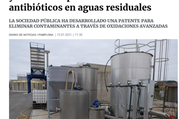 Fotografía del pantallazo de la noticia en la edición online del Diario de Noticias