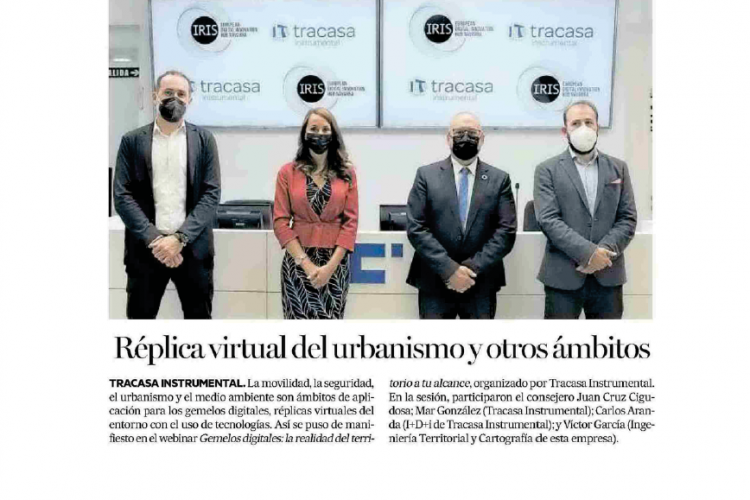 Fotografía del pantallazo de la noticia en la edición impresa del Diario de Noticias