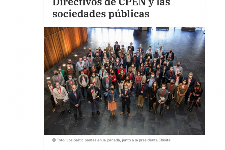 Fotografía del pantallazo de la noticia en la edición online de Pamplona Actual 