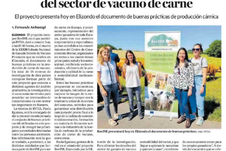 Fotografía del pantallazo de la noticia en la edición impresa del Diario de Noticias