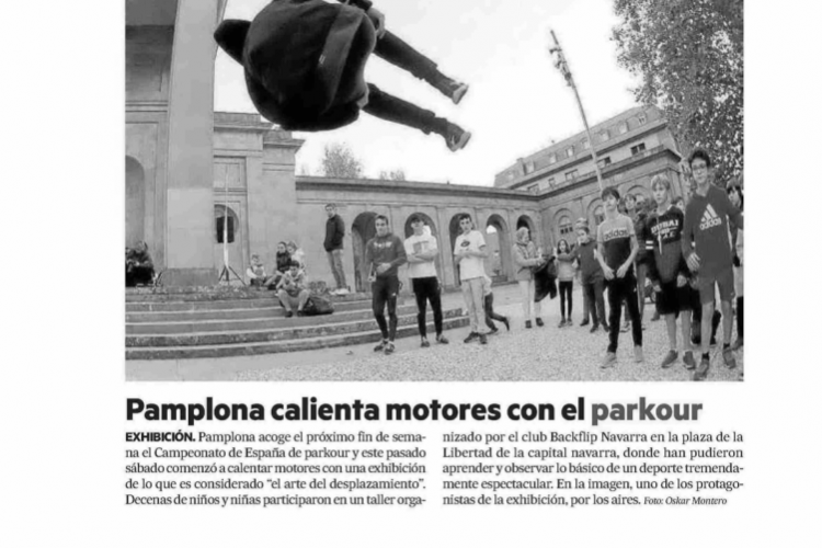 Fotografía del pantallazo de la noticia en la edición impresa del Diario de Noticias