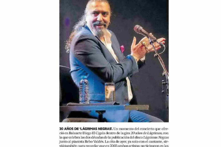 Fotografía del pantallazo de la noticia en la edición impresa del Diario de Noticias