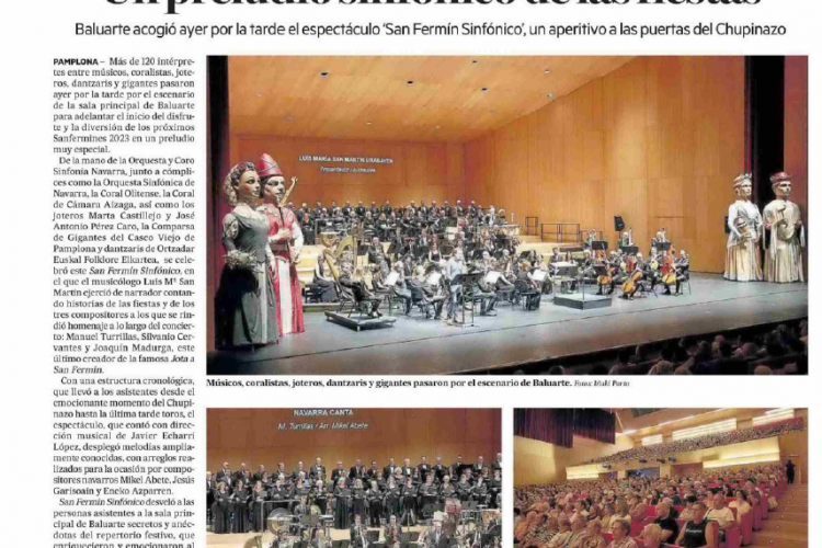 Fotografía del pantallazo de la noticia en la edición impresa de Diario de Noticias