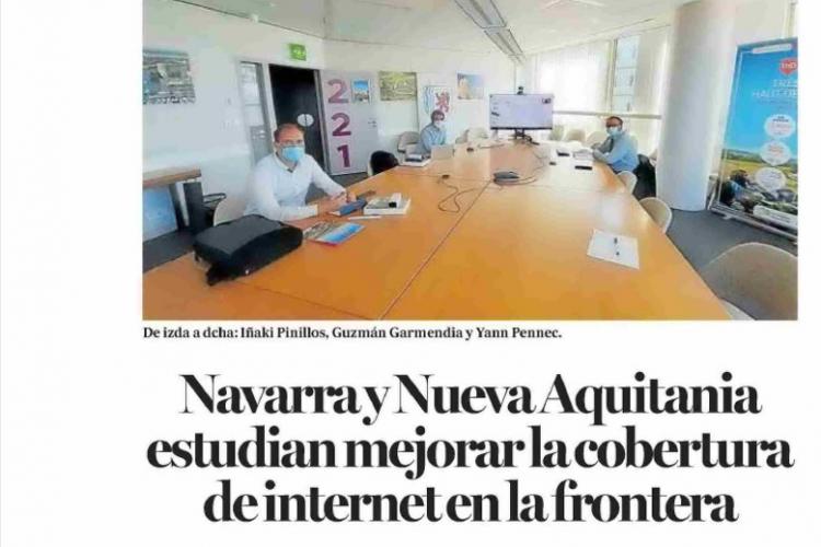 Recorte de la noticia publicada en la edición impresa de Diario de Noticias