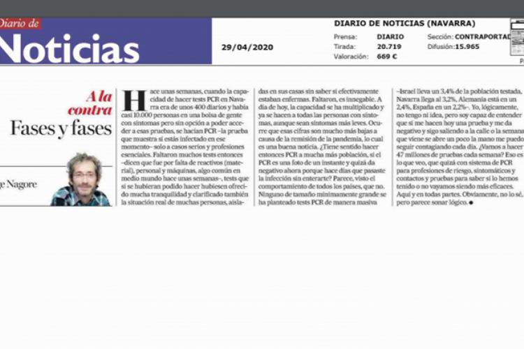 Imagen de la noticia. Fuente: Diario de Noticias de Navarra