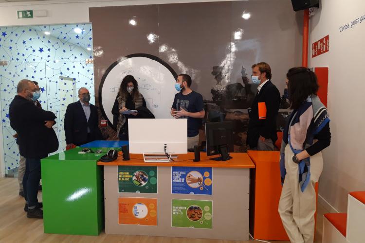 Visita al aula STEM