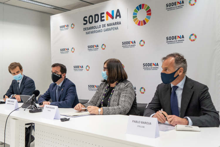 Fotografia durante un momento de la presentación