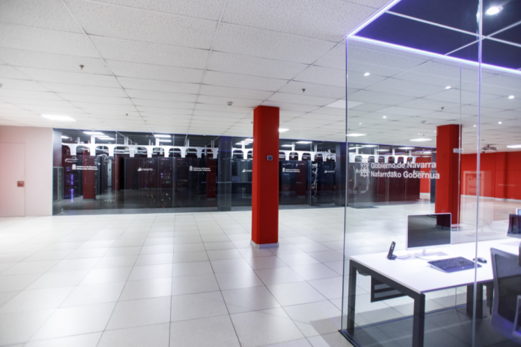 Fotografia de las instalaciones interiores de NASERTIC