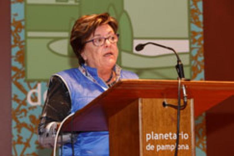 La consejera Beaumont en la inauguración de las jornadas.