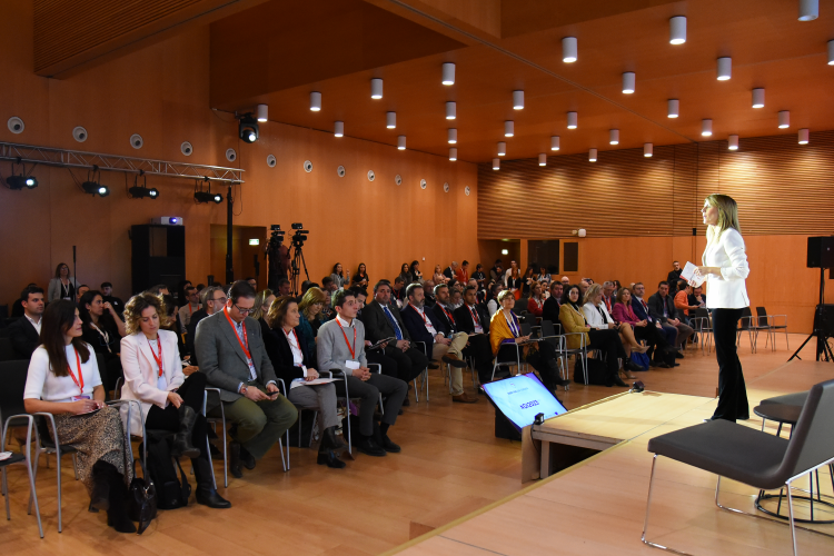 Fotografía de un momento de la última jornada de internacionalización celebrada en Baluarte en octubre de 2023. 