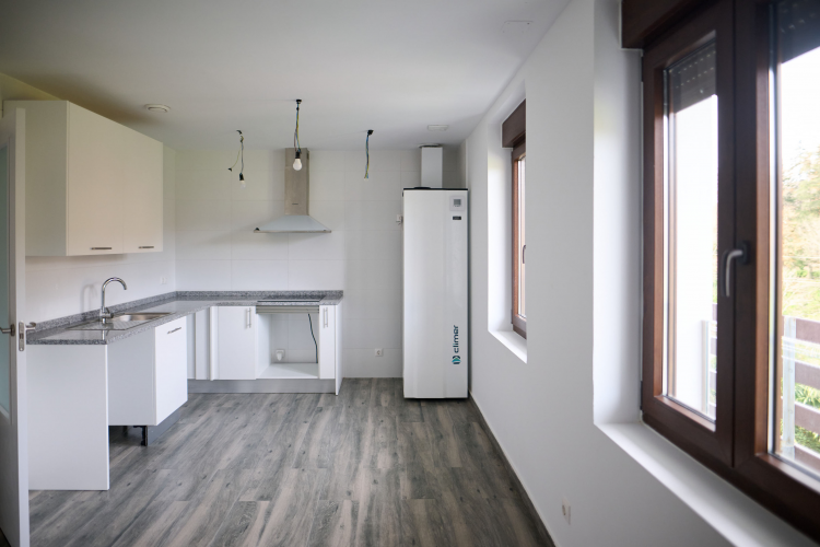 Fotografía del interior de una vivienda